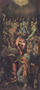 El Greco Pentecost oil painting
